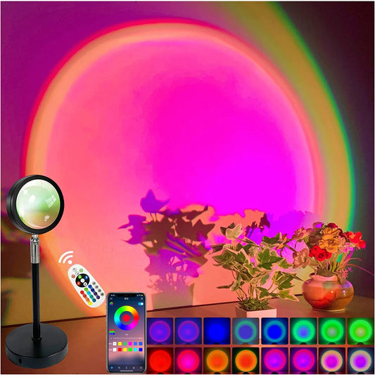 Rainbow Sunset Projector Lamp™
